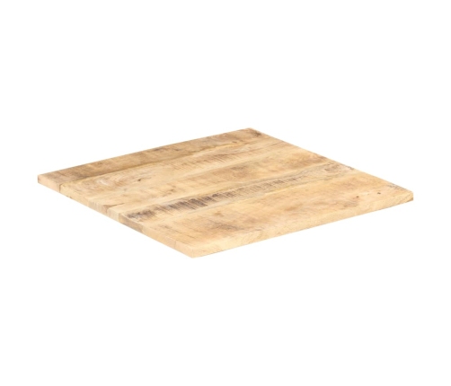 Superficie de mesa madera maciza de mango 25-27 mm 70x70 cm