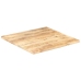 Superficie de mesa madera maciza de mango 25-27 mm 70x70 cm