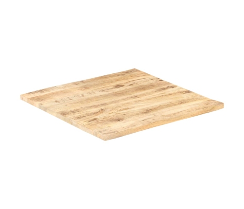 Superficie de mesa madera maciza de mango 25-27 mm 70x70 cm