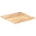 Superficie de mesa madera maciza de mango 25-27 mm 80x80 cm