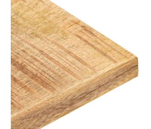 Superficie de mesa madera maciza de mango 25-27 mm 80x80 cm