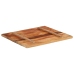 Tablero de mesa rectangular madera maciza 60x70 cm 25-27 mm