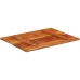 Tablero de mesa rectangular madera maciza 80x80 cm 25-27 mm