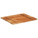 Tablero de mesa rectangular madera maciza 70x80 cm 25-27 mm