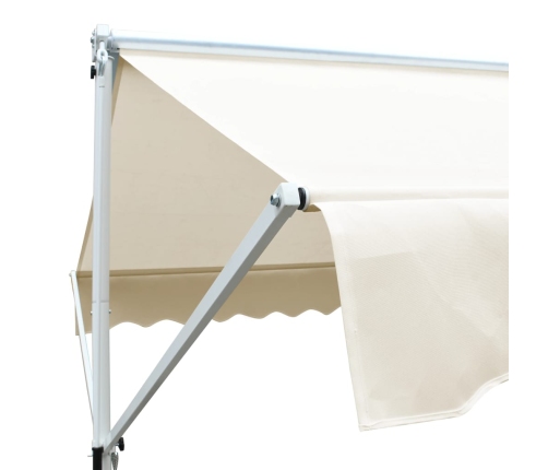 Toldo de pie independiente color crema 500x300 cm