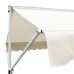 Toldo de pie independiente color crema 500x300 cm