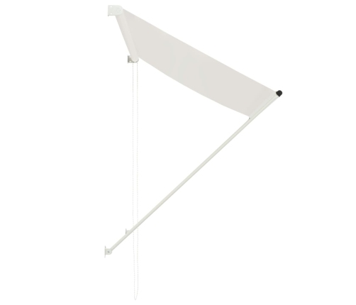 Toldo retráctil crema 100x150 cm