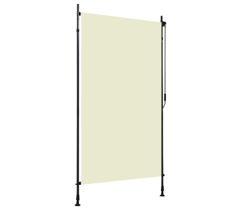 Estor enrollable de exterior color crema 120x270 cm