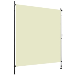 Estor enrollable de exterior color crema 200x270 cm