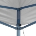 Carpa plegable profesional acero blanco 3x6 m