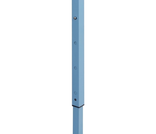 Carpa plegable profesional acero blanco 3x6 m