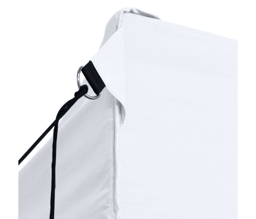Carpa plegable para celebraciones con 4 paredes blanco 3x4,5 m