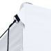 Carpa plegable para celebraciones con 4 paredes blanco 3x4,5 m