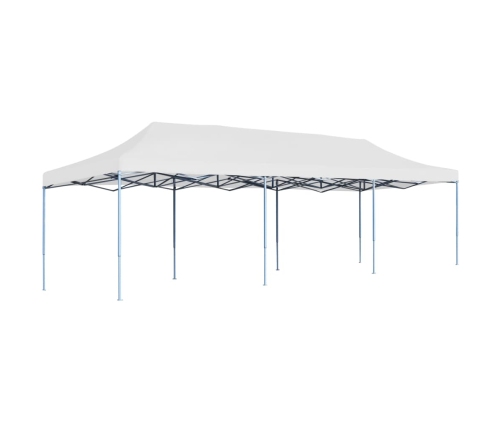 Carpa para fiestas pop-up plegable blanco 3x9 m