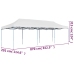 Carpa para fiestas pop-up plegable blanco 3x9 m