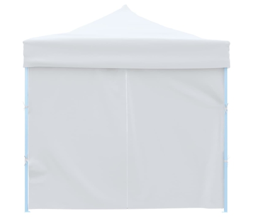 Carpa de fiestas pop-up plegable con 8 paredes blanco 3x9 m