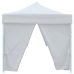 Carpa de fiestas pop-up plegable con 8 paredes blanco 3x9 m