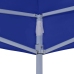 Carpa plegable profesional acero azul 2x2 m