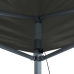 Carpa plegable profesional acero gris antracita 3x4 m