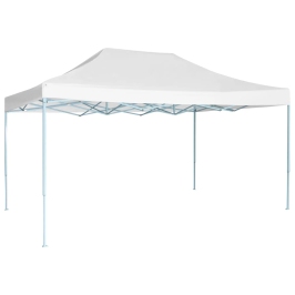 Carpa plegable profesional acero blanco 3x4 m