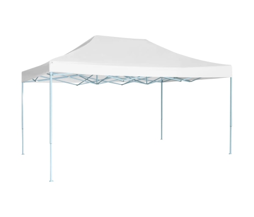 Carpa plegable profesional acero blanco 3x4 m