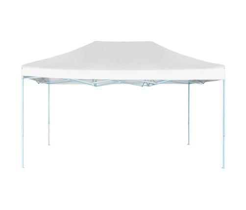 Carpa plegable profesional acero blanco 3x4 m