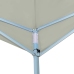 Cenador plegable color crema 5x5 m