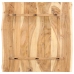 Superficie de mesa de madera maciza de acacia 58x(50-60)x2,5 cm