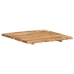 Superficie de mesa de madera maciza de acacia 58x(50-60)x2,5 cm