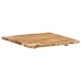 Superficie de mesa de madera maciza de acacia 58x(50-60)x2,5 cm