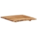 Superficie de mesa de madera maciza de acacia 58x(50-60)x2,5 cm