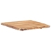 Superficie de mesa de madera maciza de acacia 58x(50-60)x3,8 cm