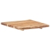 Superficie de mesa de madera maciza de acacia 58x(50-60)x3,8 cm