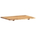 Superficie de mesa de madera maciza de acacia 80x(50-60)x2,5 cm