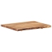 Superficie de mesa de madera maciza de acacia 80x(50-60)x3,8 cm