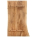 Superficie de mesa de madera maciza de acacia  100x(50-60)x2,5 cm