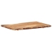 Superficie de mesa de madera maciza de acacia 100x(50-60)x3,8 cm