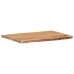 Superficie de mesa de madera maciza de acacia 100x(50-60)x3,8 cm