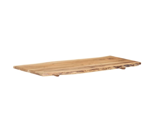 Superficie de mesa madera maciza de acacia 118x(50-60)x2,5 cm