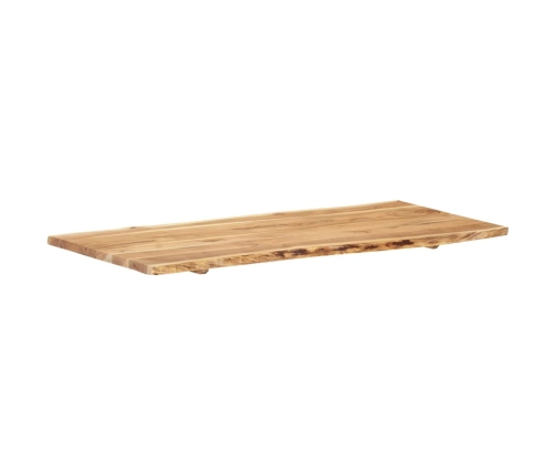 Superficie de mesa madera maciza de acacia 118x(50-60)x2,5 cm