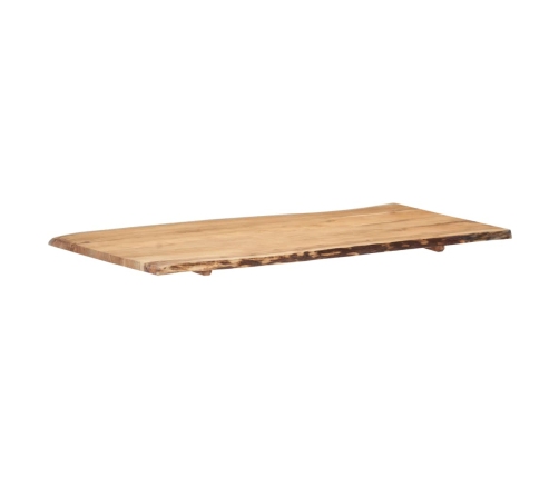 Superficie de mesa madera maciza de acacia 118x(50-60)x2,5 cm