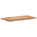 Superficie de mesa de madera maciza de acacia 118x(50-60)x3,8cm