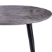 Mesa de comedor MDF gris hormigón y negro 90x73,5 cm