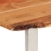 vidaXL Mesa de comedor de madera maciza de acacia 180x90x76 cm