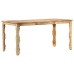 Mesa de comedor de madera maciza reciclada 160x80x76 cm