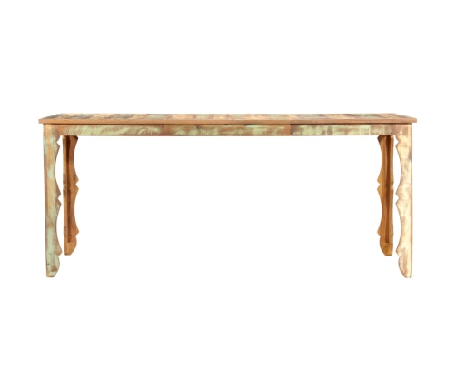 Mesa de comedor de madera maciza reciclada 180x90x76 cm