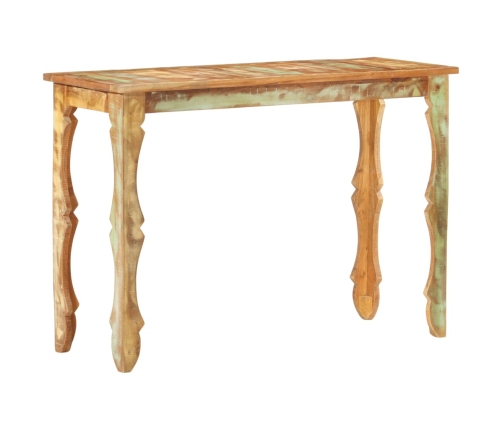 Mesa consola de madera maciza reciclada 110x40x76 cm