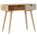 Mesa consola de madera maciza de mango 89x44x76 cm