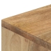 Mesa consola de madera maciza de mango 90x45x75 cm