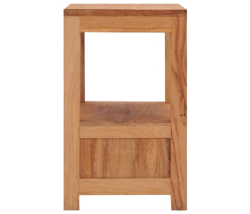 Mesita de noche de madera maciza de mango 40x30x50 cm